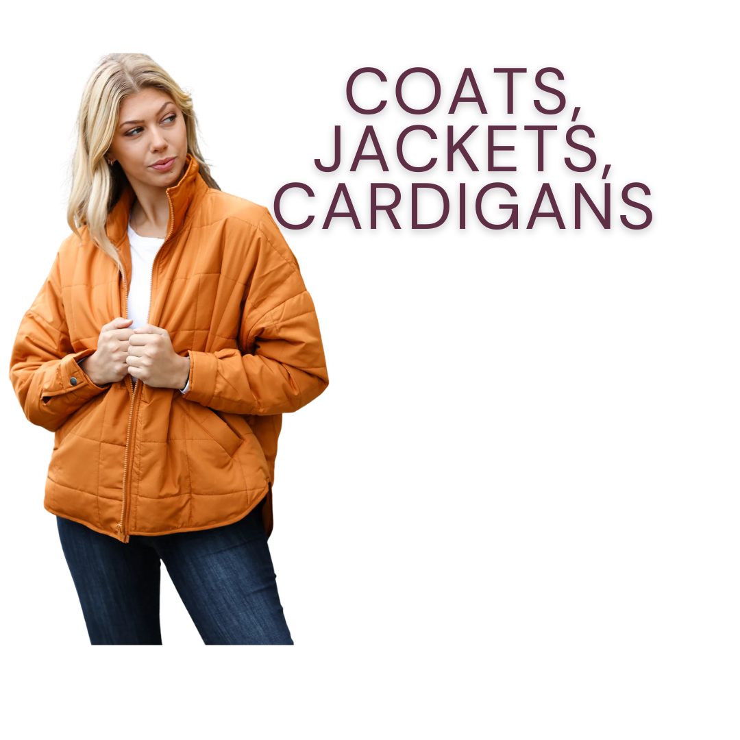 Coats, Jackets, Cardigans