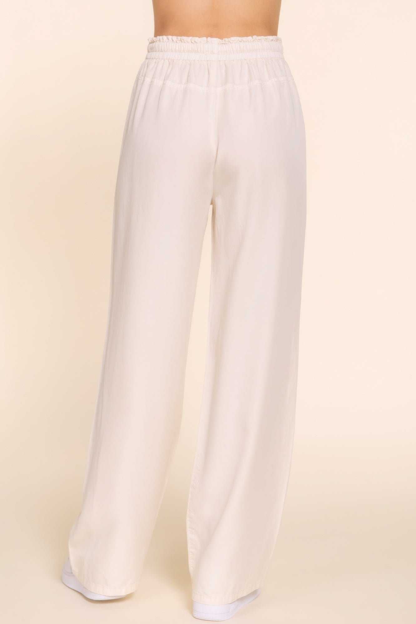 Elastic Waist Tencel Long Pants Marabella Inspirations